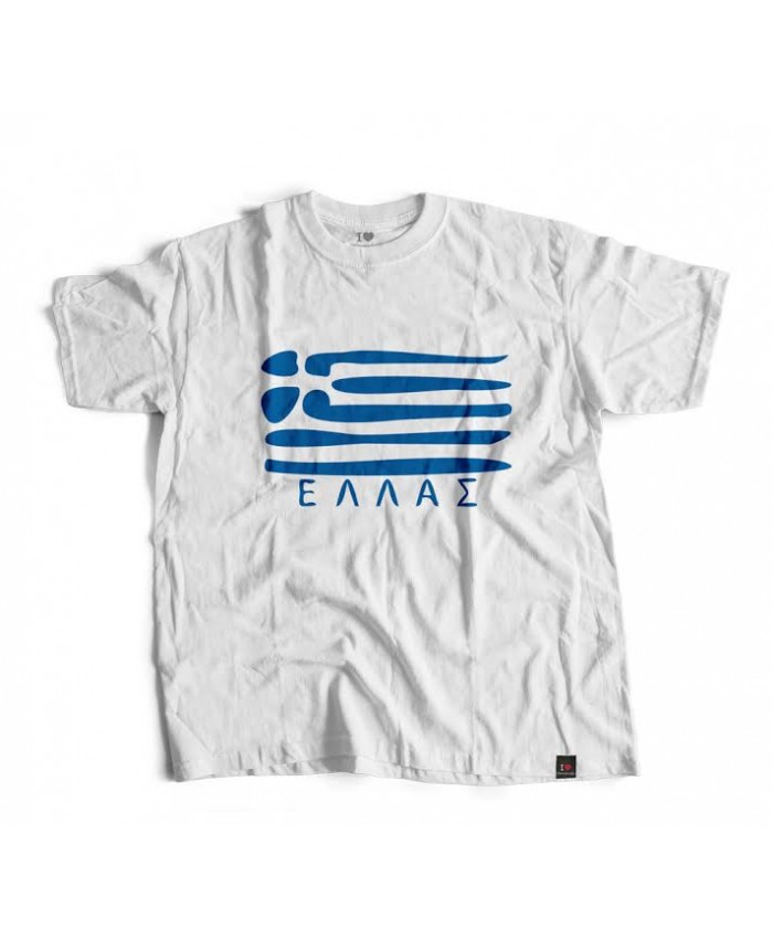 T-shirt Ελλάς White