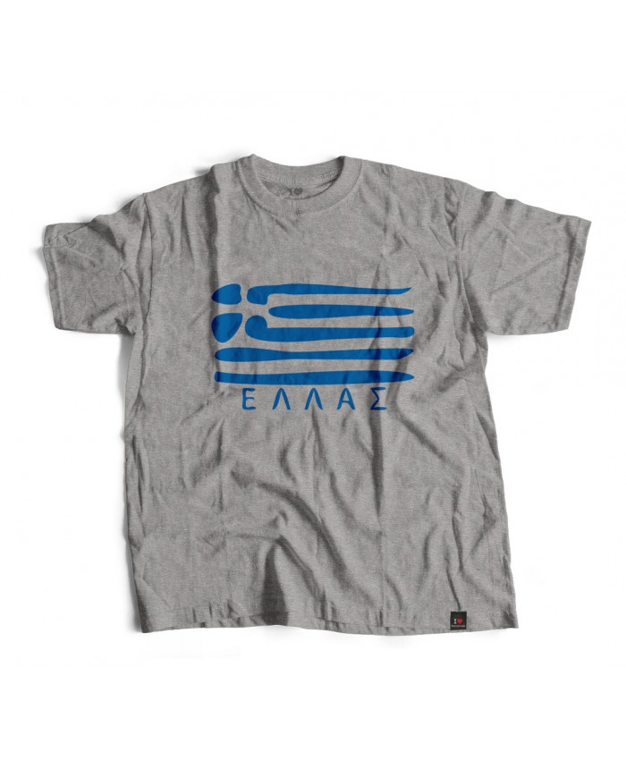 T-shirt Ελλάς Grey