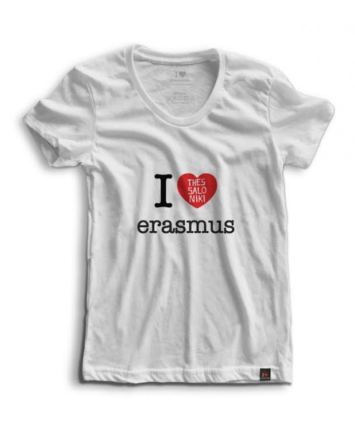 T-shirt Erasmus White