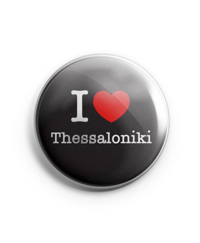 Μαγνήτης I Love Thessaloniki Black